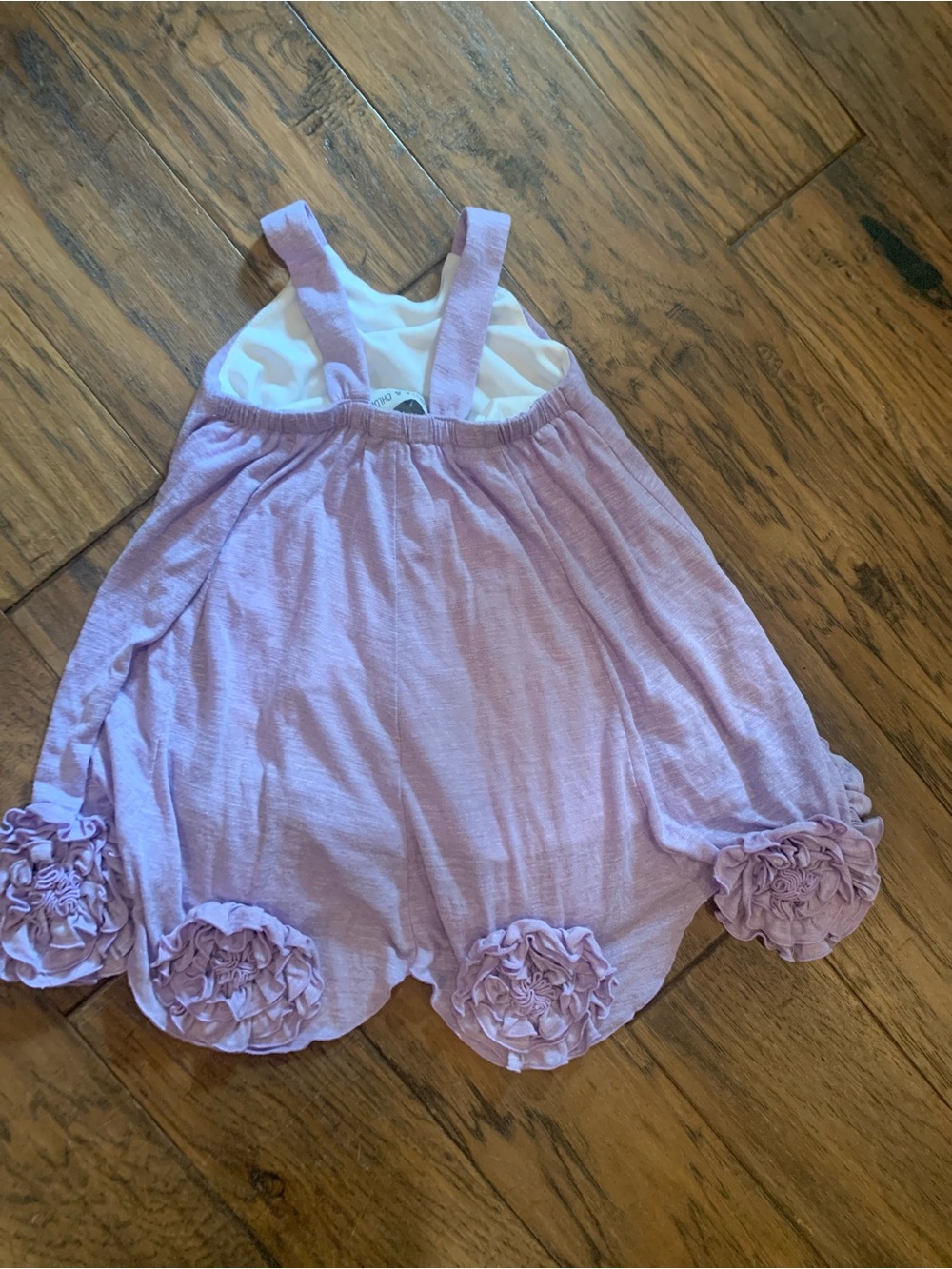 Isobella & Chloe Lilac Ruffle Hem Girls Sundress